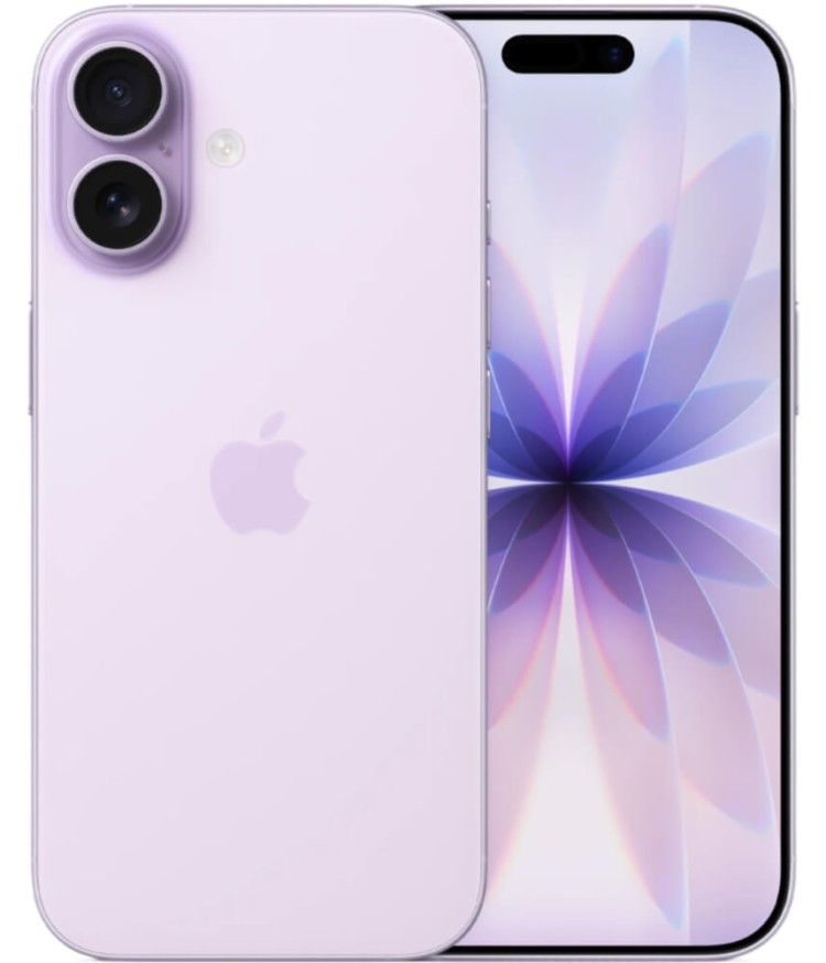 Смартфон Apple iPhone 17 512GB лавандовый (nanoSIM + eSIM)