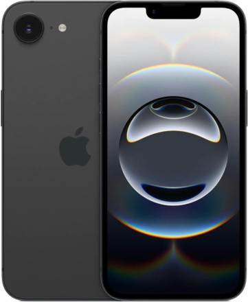 Смартфон Apple iPhone 16e SIM 256 ГБ, черный