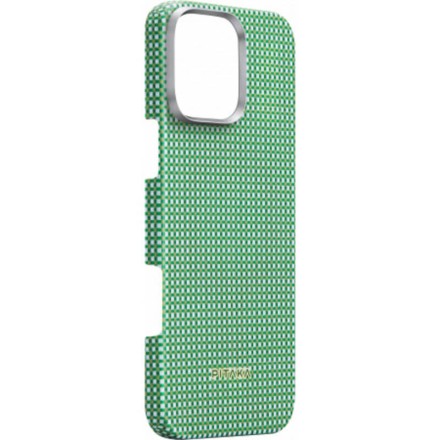 Чехол для iPhone 16 Pro Pitaka Ultra-Slim Case (Forest Green)