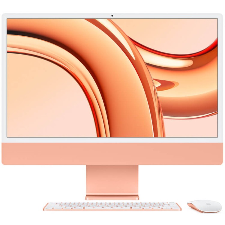 Моноблок Apple iMac 24" Retina 4,5K (M3 8C CPU, 10C GPU) 16/512GB SSD оранжевый