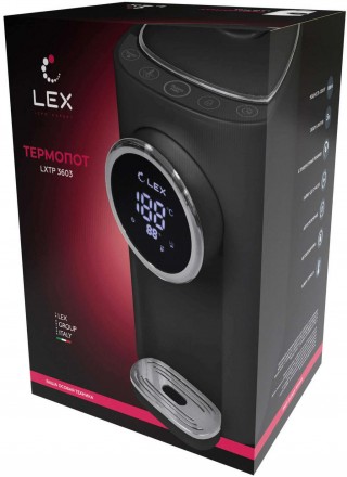 Термопот электрический LEX LXTP 3603 черный
