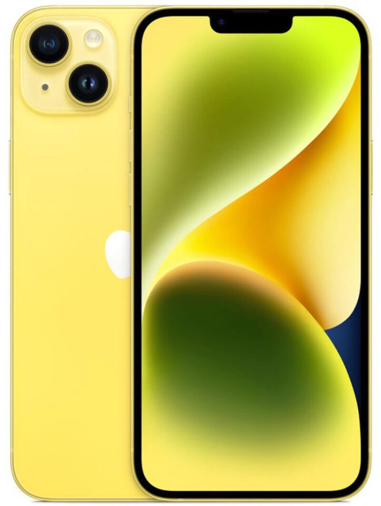Смартфон Apple iPhone 14 Plus 256GB желтый (2 SIM)